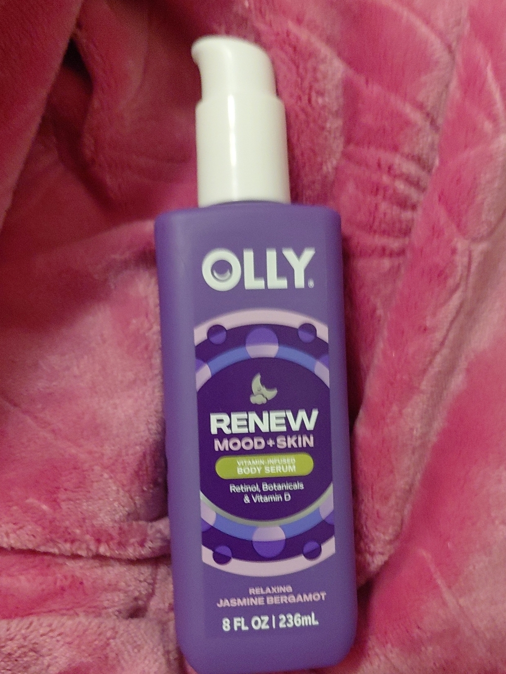 Olly Renew Mood + Skin Relaxing Jasmine Bergamot Body Serum — Purple